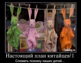 Настоящий план китайцев